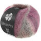 Lana Grossa SILKHAIR PRINT | 436-taupe/verde menta/beige claro/ciclamino/borgoña