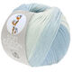 Lana Grossa SOFT COTTON Dégradé | 108-color crudo/azul pastel/azul claro