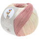 Lana Grossa SOFT COTTON Dégradé | 110-rosa delicada/rosa beige/rosa vieja/rojo beige