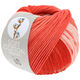 Lana Grossa SOFT COTTON Dégradé | 111-rosa polvo/rojo ladrillo/rojo tomate
