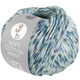 Lana Grossa SOFT COTTON PRINT | 126-color crudo/azul claro/gris azul/octanaje