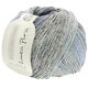 Lana Grossa SOLO LINO Print (Linea Pura) | 154-gris beige/azul claro/jeans/gris oscuro