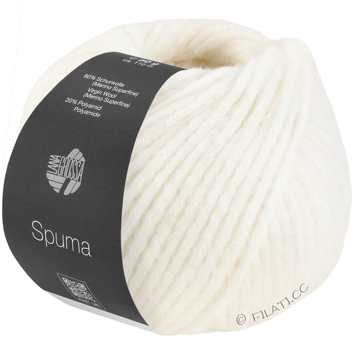Lana Grossa SPUMA | 01-color crudo
