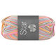 Lana Grossa STAR Print | 363-azul luminoso/rosa/menta/amarillo pastel