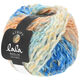 Lana Grossa STRIPY (lala BERLIN) | 04-color crudo/melocotón/azul claro/azul medio/azul oscuroro/beige