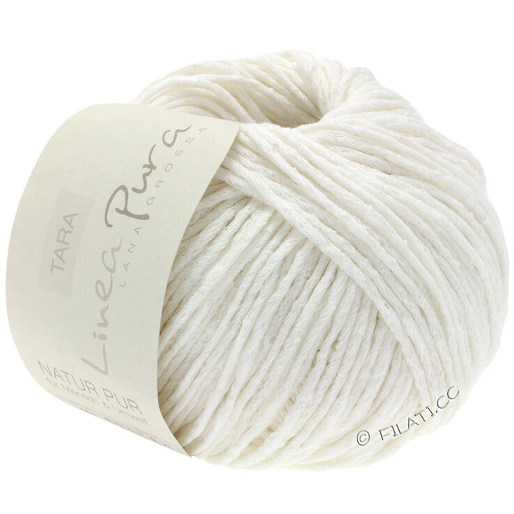 Lana Grossa TARA (Linea Pura) | 001-blanco