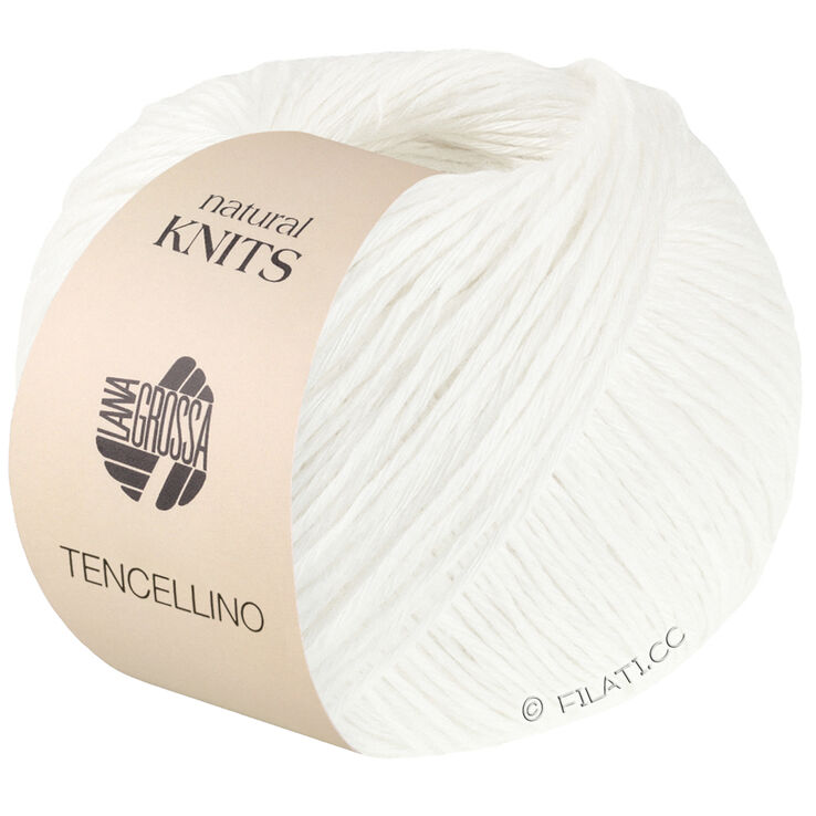 Lana Grossa TENCELLINO | 01-blanco