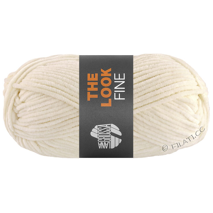 Lana Grossa THE LOOK FINE | 102-crema