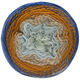 Lana Grossa TWISTED CASHMERINO | 802-color crudo/azul/marrón naranja/azul octanaje