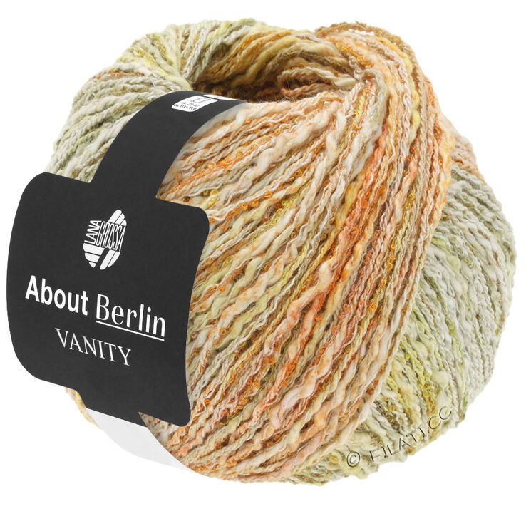 Lana Grossa VANITY (ABOUT BERLIN) | 03-canela/ocre/oliva variopinto