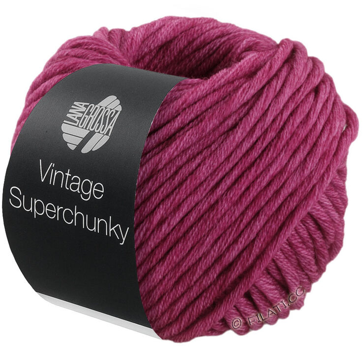 Lana Grossa Vintage Superchuncky | 501-vino tinto