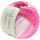 Lana Grossa WAKAME Uni/Print (Linea Pura) | 101-blanco/rosa/rosa vívida