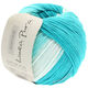 Lana Grossa WAKAME Uni/Print (Linea Pura) | 102-blanco/turquesa claro/turquesa