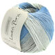 Lana Grossa WAKAME Uni/Print (Linea Pura) | 109-blanco/azul delicada/gris plata/jeans