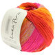 Lana Grossa WAKAME Uni/Print (Linea Pura) | 110-amarillo sol/naranja/rosa vívida oscura/rosa vieja