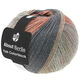 Lana Grossa MEILENWEIT 100g Yak Colorblock (ABOUT BERLIN) | 637-taupe/gris/gris rosa/naranja/gris oscuro mezcla