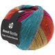 Lana Grossa MEILENWEIT 100g Yak Colorblock (ABOUT BERLIN) | 638-fucsia/jade/gris verde/gris amarillo/naranja mezcla