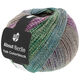 Lana Grossa MEILENWEIT 100g Yak Colorblock (ABOUT BERLIN) | 643-gris menta/gris azul/gris rosa/fucsia/gris verde mezcla