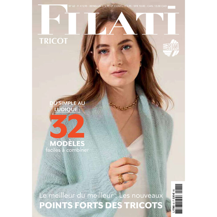 FILATI Tricot No. 22/62 - Edición francesa de Lana Grossa