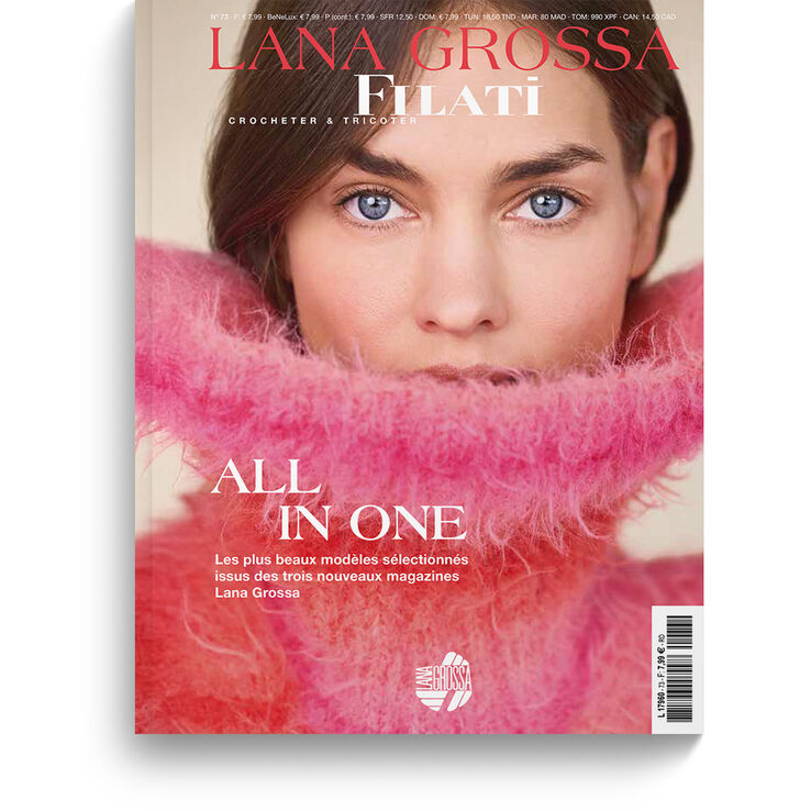 FILATI Crocheter & Tricoter No. 33/73 - Edición francesa de Lana Grossa