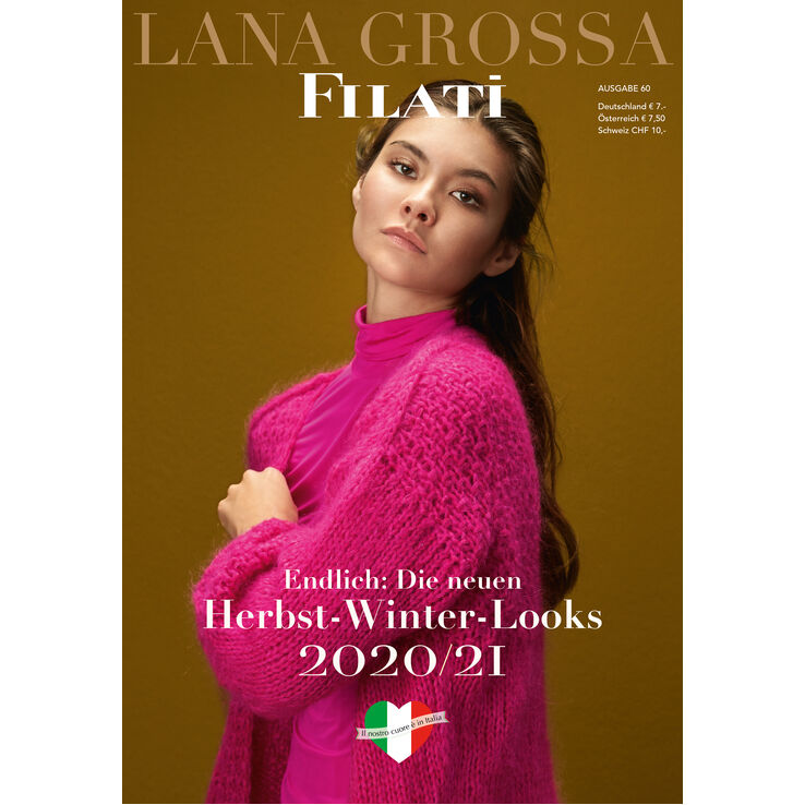 FILATI No. 60 (Herbst/Winter 2020/21) - Instrucciones en inglés de Lana Grossa