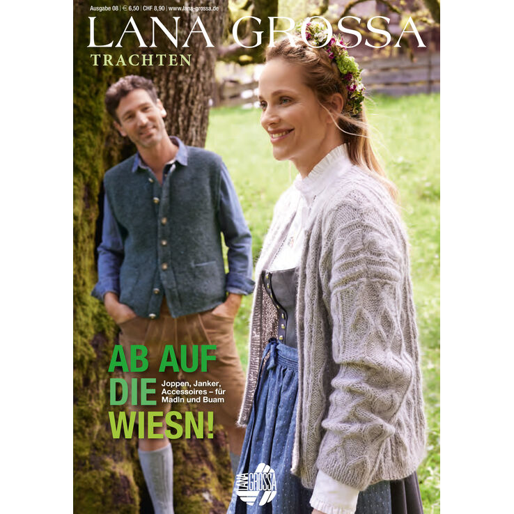 TRACHTEN No. 08 - Edición alemana de Lana Grossa
