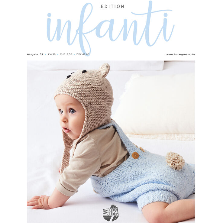 INFANTI EDITION No. 3 - Revista alemana + instrucciones en francés de Lana Grossa