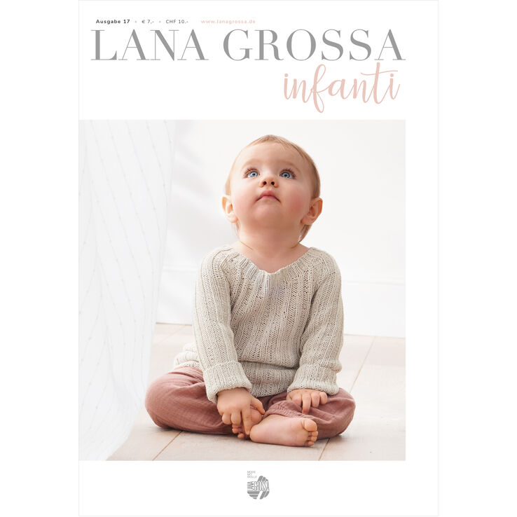 INFANTI No. 17 - Revista alemana + instrucciones en francés de Lana Grossa