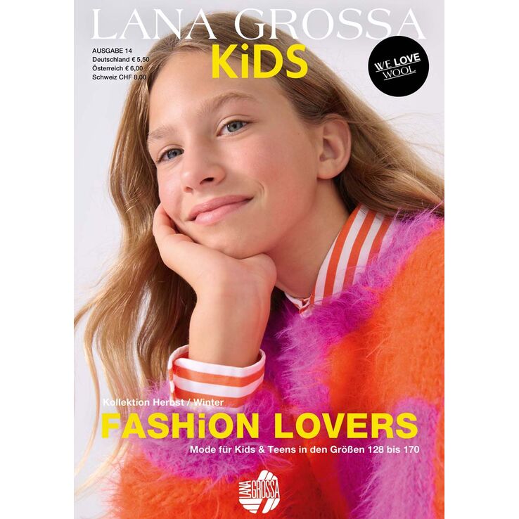 Lana Grossa KIDS No. 14 - Revista alemana + instrucciones en francés de Lana Grossa