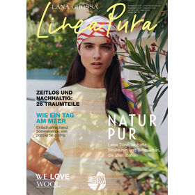 LINEA PURA No. 15 - Revista alemana + instrucciones en francés de Lana Grossa