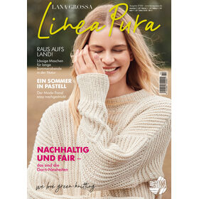 LINEA PURA No. 14 - Revista alemana + instrucciones en francés de Lana Grossa