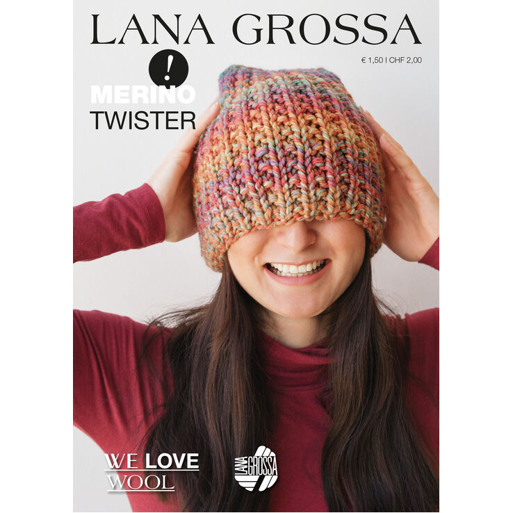 MERINO TWISTER Booklet - Edición alemana de Lana Grossa