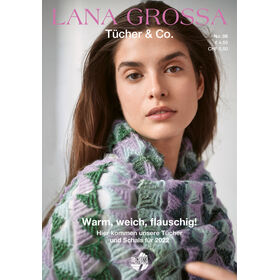 Tücher & Co. No. 6 - Revista alemana + instrucciones en inglés de Lana Grossa