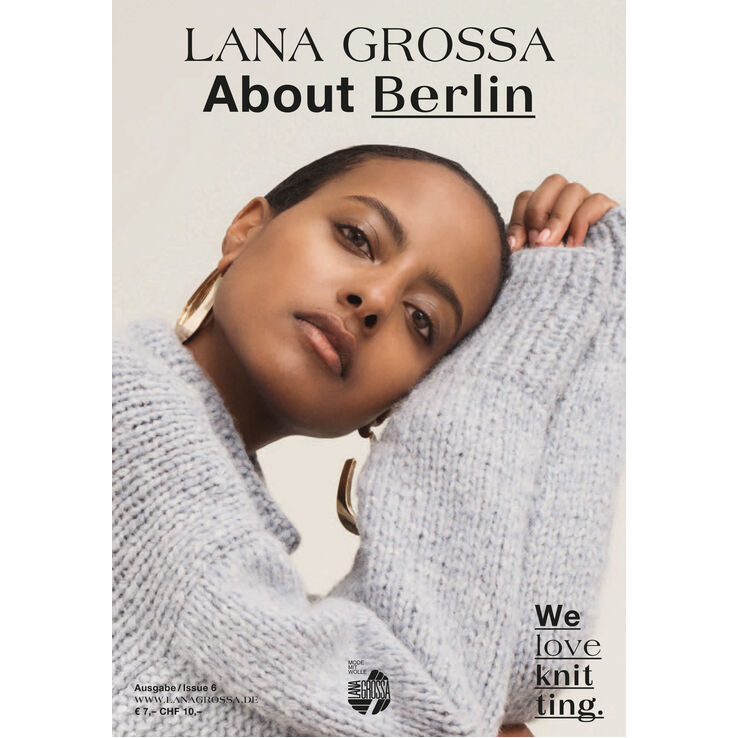 ABOUT BERLIN No. 6 - Revista alemana + instrucciones en francés de Lana Grossa