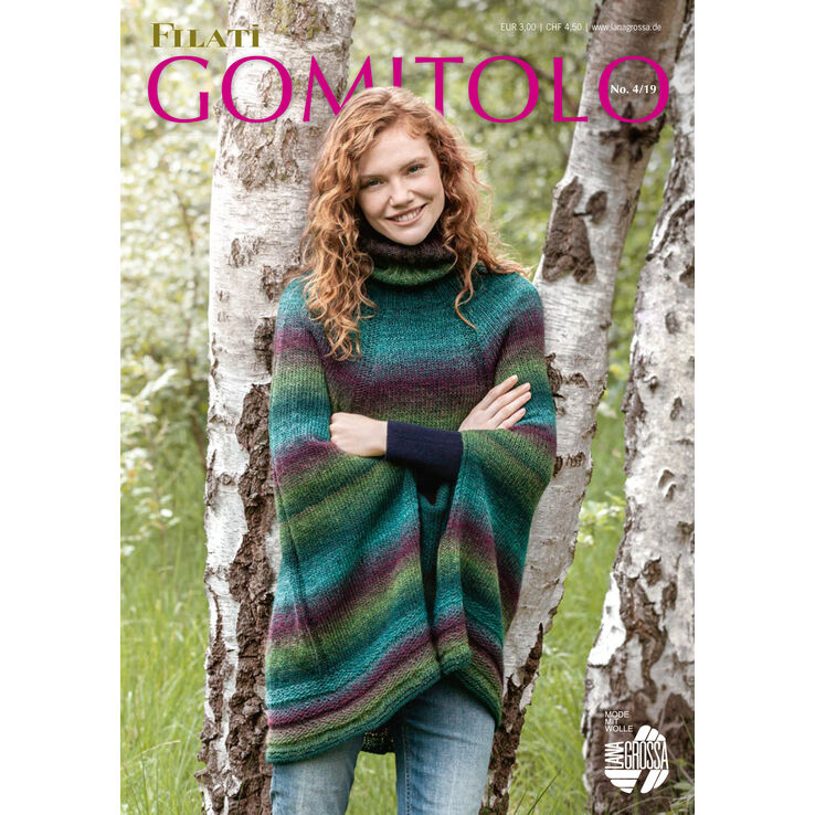 GOMITOLO No. 4 - Revista alemana + instrucciones en francés de Lana Grossa