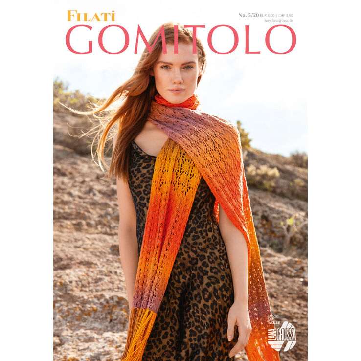 GOMITOLO No. 5 - Revista alemana + instrucciones en inglés de Lana Grossa