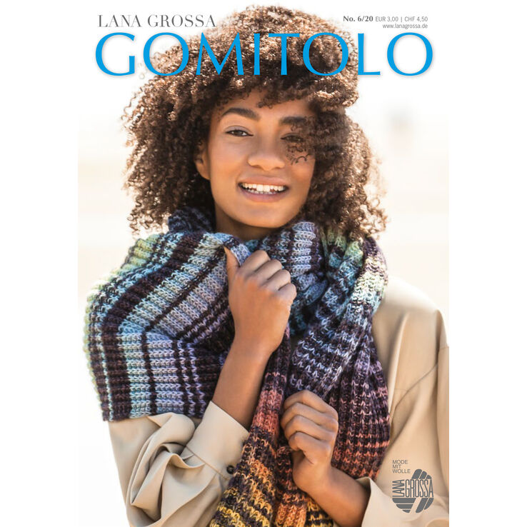 GOMITOLO No. 6 - Revista alemana + instrucciones en francés de Lana Grossa