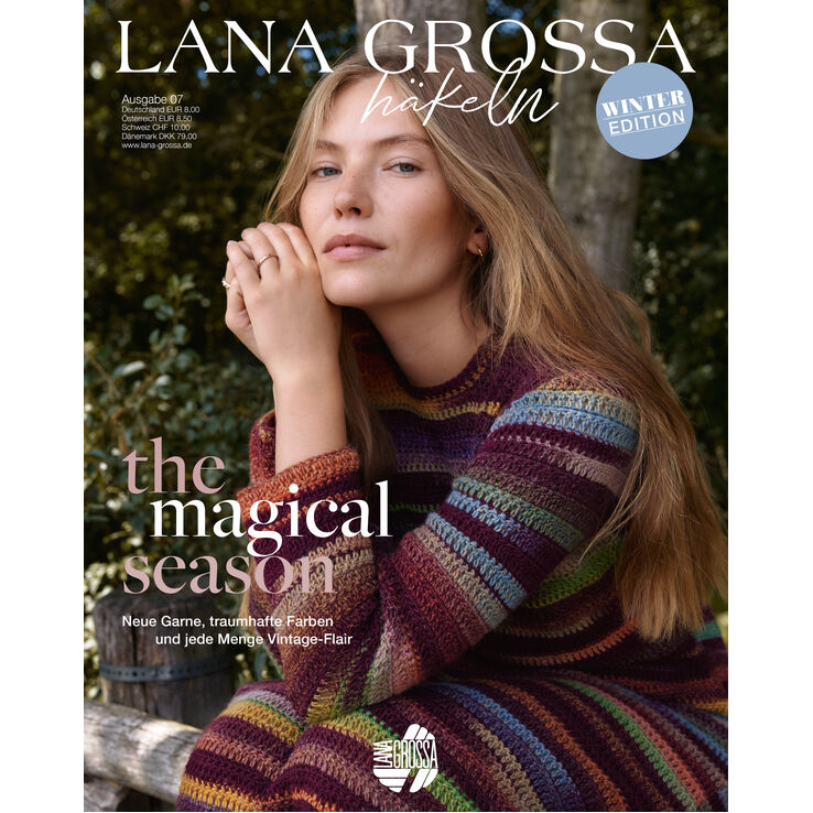 FILATI Häkeln No. 7 - Revista alemana + instrucciones en francés de Lana Grossa