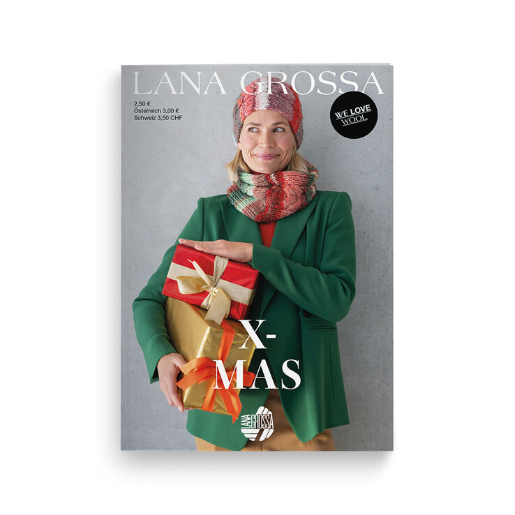 X-Mas Flyer 2025 - Edición alemana de Lana Grossa