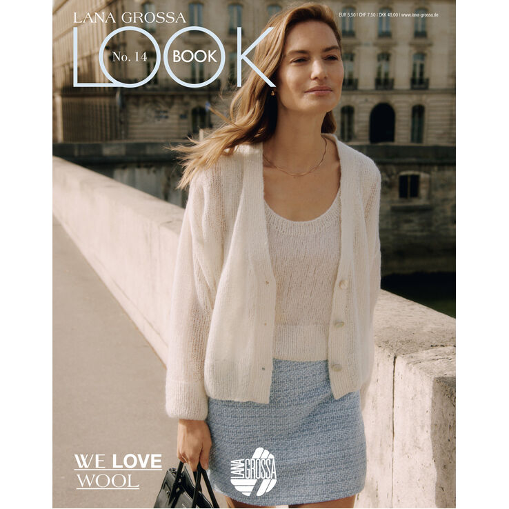 LOOKBOOK No. 14 - Revista alemana + instrucciones en francés de Lana Grossa