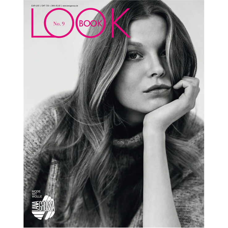 LOOKBOOK No. 9 - Revista alemana + instrucciones en francés de Lana Grossa