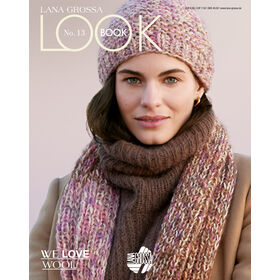 LOOKBOOK No. 13 - Revista alemana + instrucciones en inglés de Lana Grossa