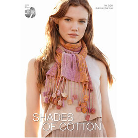 SHADES OF COTTON Flyer No. 3 - Instrucciones en inglés de Lana Grossa