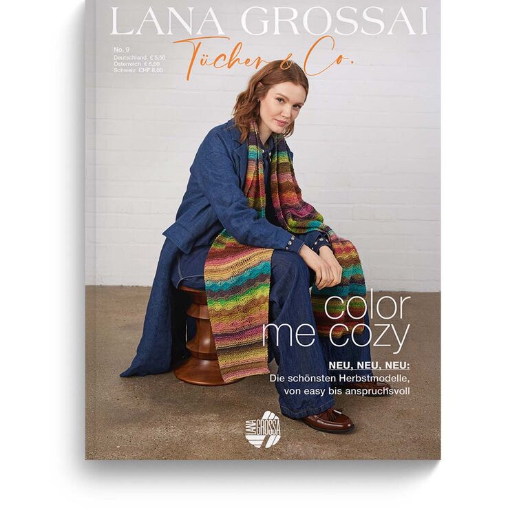Tücher & Co. No. 9 - Edición alemana de Lana Grossa