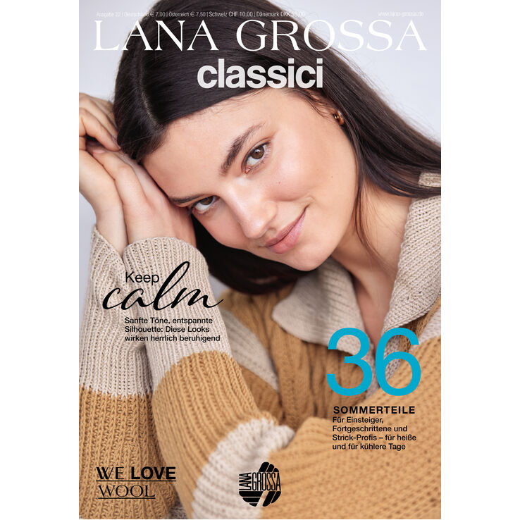 Classici No. 22 - Revista + instrucciones en alemán de Lana Grossa