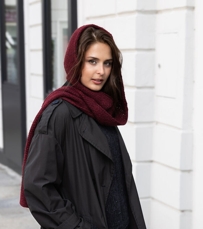 Lana Grossa KAPUZENSCHAL Alta Moda Alpaca