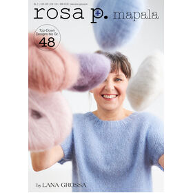 ROSA P. Mapala - Revista + instrucciones en alemán de Lana Grossa