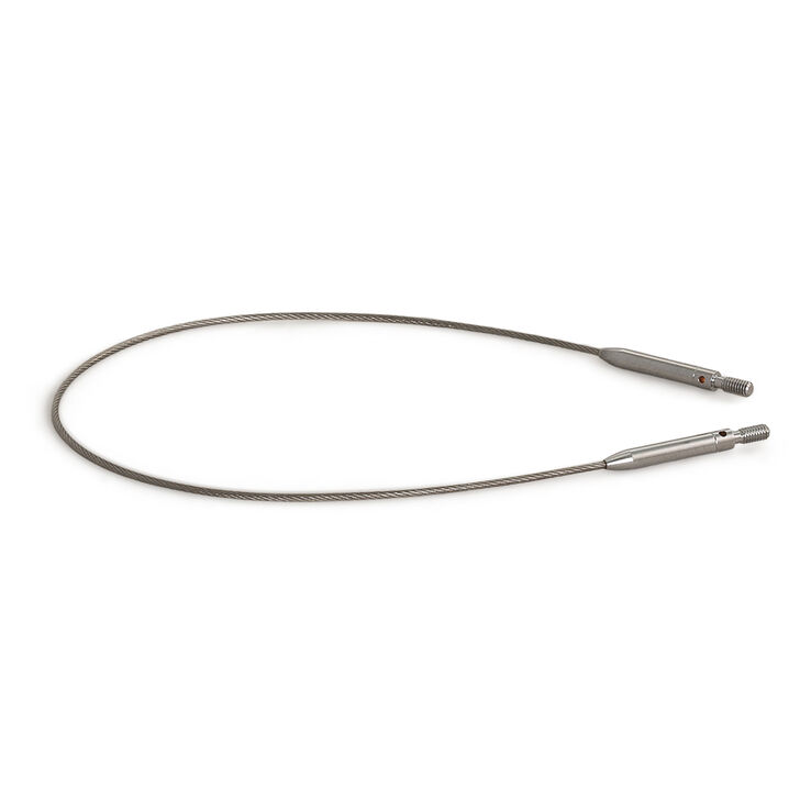 Lana Grossa Cable de aguja de acero fino inoxidable Vario 40 cm rotatorio