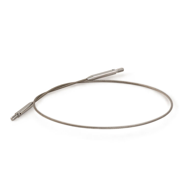 Lana Grossa Cable de aguja de acero fino inoxidable Vario 50 cm rotatorio
