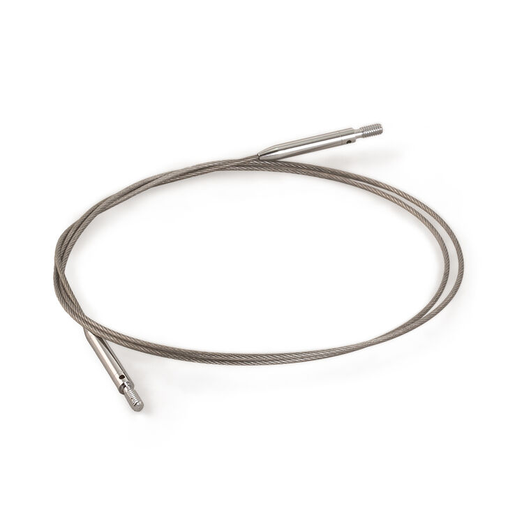 Lana Grossa Cable de aguja de acero fino inoxidable Vario 80 cm rotatorio
